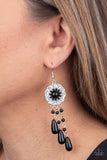 Paparazzi "Dreams Can Come True" Black Earrings Paparazzi Jewelry