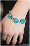 Paparazzi "Full DISClosure - Blue" bracelet Paparazzi Jewelry