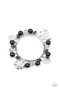 Paparazzi "Charming Treasure" Black Bracelet Paparazzi Jewelry