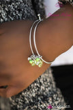 Paparazzi "Spring Sensation" Green Bracelet Paparazzi Jewelry