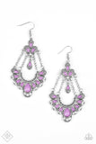 Paparazzi "Unique Chic" FASHION FIX Purple Earrings Paparazzi Jewelry