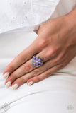 Paparazzi "Fruity Florals" FASHION FIX Purple Ring Paparazzi Jewelry