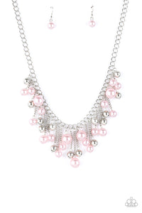 Paparazzi "City Celebrity" Pink Necklace & Earring Set Paparazzi Jewelry