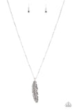 Paparazzi "Soaring High" Silver Necklace & Earring Set Paparazzi Jewelry