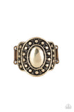 Paparazzi "Stacked Stunner" Brass Ring Paparazzi Jewelry