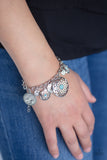 Paparazzi "Trinket Tranquility" Blue Bracelet Paparazzi Jewelry