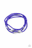 Paparazzi "Pretty Patriotic" Blue Bracelet Paparazzi Jewelry