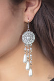 Paparazzi "Dreams Can Come True" White Earrings Paparazzi Jewelry