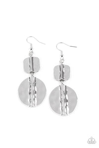 Paparazzi "Lure Allure" Silver Earrings Paparazzi Jewelry