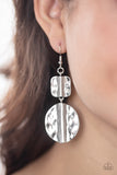 Paparazzi "Lure Allure" Silver Earrings Paparazzi Jewelry