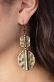 Paparazzi "Lure Allure" Brass Earrings Paparazzi Jewelry