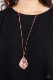 Paparazzi "Changing Leaves" Copper Necklace & Earring Set Paparazzi Jewelry