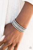 Paparazzi "Rustic Rhythm" FASHION FIX Silver Bracelet Paparazzi Jewelry