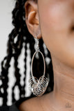 Paparazzi "Halo Effect" Silver Earrings Paparazzi Jewelry