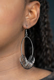 Paparazzi "Halo Effect" Black Earrings Paparazzi Jewelry