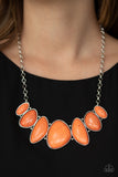 Paparazzi "Primitive" Orange Necklace & Earring Set Paparazzi Jewelry