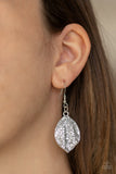 Paparazzi "Garden Gatherer" Silver Necklace & Earring Set Paparazzi Jewelry