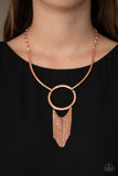 Paparazzi "Pharaoh Paradise" Copper Necklace & Earring Set Paparazzi Jewelry