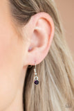 Paparazzi "Royal REIGN-Storm" Purple Necklace & Earring Set Paparazzi Jewelry