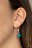 Paparazzi "Bubbly Boardwalk" Blue Necklace & Earring Set Paparazzi Jewelry