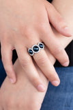 Paparazzi "All Bets Are Off" Blue Ring Paparazzi Jewelry
