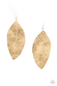 Paparazzi "Serenely Smattered" Gold 016XX Earrings Paparazzi Jewelry