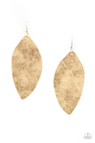 Paparazzi "Serenely Smattered" Gold 016XX Earrings Paparazzi Jewelry