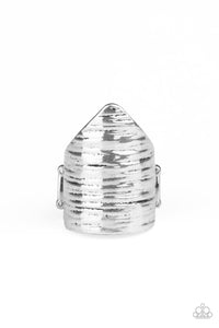 Paparazzi "Make Your Mark" Silver Ring Paparazzi Jewelry