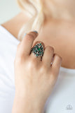 Paparazzi "Imperial Iridescence" Green Ring Paparazzi Jewelry