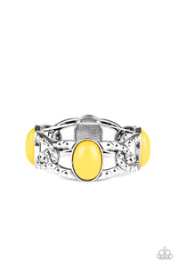 Paparazzi "Dreamy Gleam" Yellow Bracelet Paparazzi Jewelry