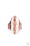 Paparazzi "Revamped Ripple" Copper Ring Paparazzi Jewelry