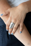 Paparazzi "Retro Ripple" Silver Ring Paparazzi Jewelry