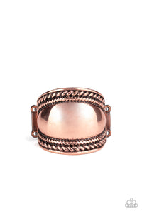 Paparazzi "Bucking Trends" Copper Ring Paparazzi Jewelry