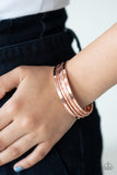 Paparazzi "Be There With Baubles On" Copper Bracelet Paparazzi Jewelry