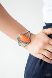 Paparazzi "Out In The Wild" Orange Bracelet Paparazzi Jewelry