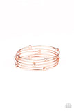 Paparazzi "Stellar Orbit" Copper Bracelet Paparazzi Jewelry