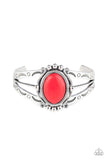 Paparazzi "Very Terra-Torial" Red Bracelet Paparazzi Jewelry