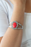 Paparazzi "Very Terra-Torial" Red Bracelet Paparazzi Jewelry