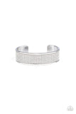 Paparazzi "Cant Believe Your ICE" White Bracelet Paparazzi Jewelry