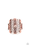 Paparazzi "Dig It" Copper Ring Paparazzi Jewelry