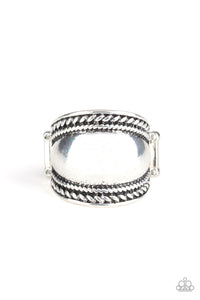 Paparazzi "Bucking Trends" Silver Ring Paparazzi Jewelry