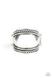 Paparazzi "Bucking Trends" Silver Ring Paparazzi Jewelry