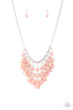 Paparazzi "Social Network" Pink Necklace & Earring Set Paparazzi Jewelry