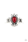 Paparazzi "Tranquil Tide" Red Ring Paparazzi Jewelry