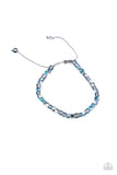 Paparazzi "Prismatic Maverick" Blue Oil Spill Bracelet Paparazzi Jewelry