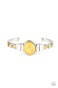 Paparazzi "Spirit Guide" Yellow Bracelet Paparazzi Jewelry