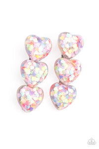 Paparazzi "Heart Full of Confetti" Multi Hair Clip Paparazzi Jewelry