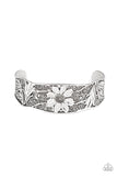 Paparazzi "Daisy Paradise" Silver Bracelet Paparazzi Jewelry