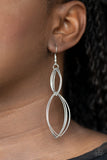 Paparazzi "Endless Echo" Silver Earrings Paparazzi Jewelry