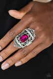 Paparazzi "Undefinable Dazzle" Pink Ring Paparazzi Jewelry